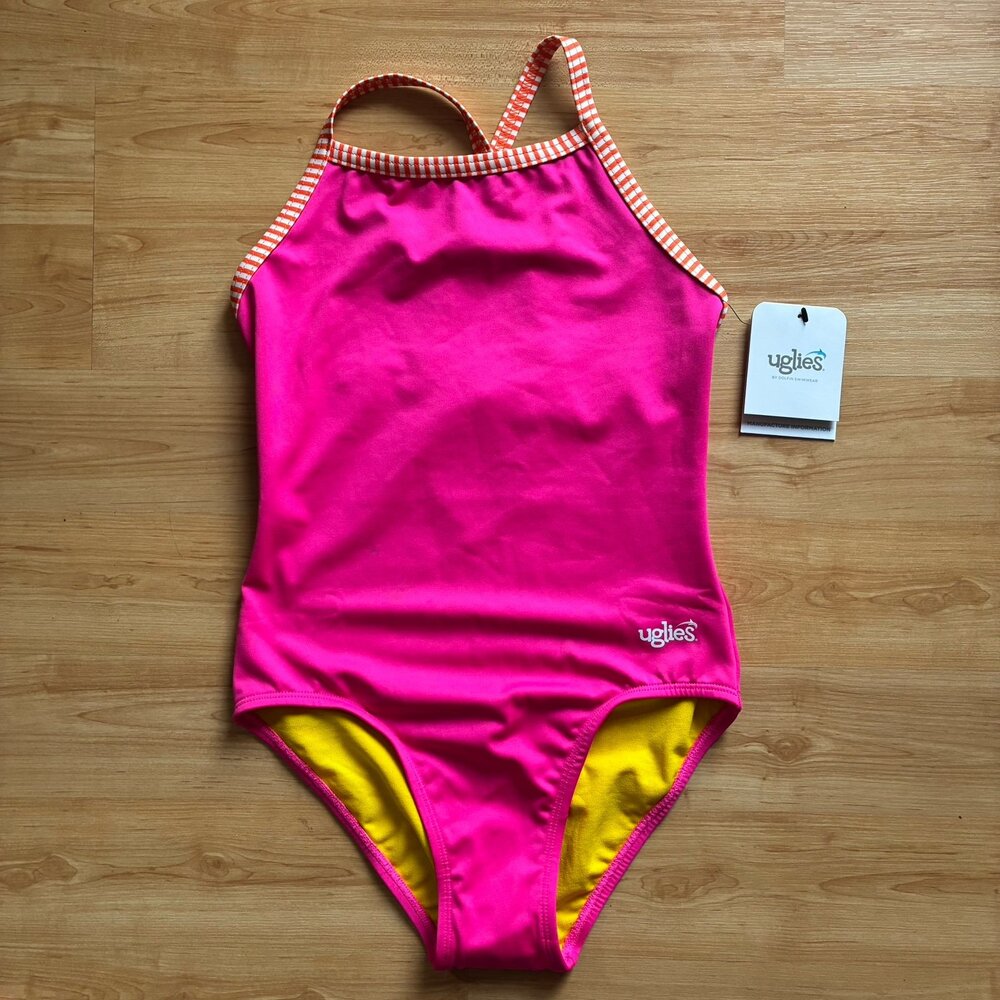 Dolfin Uglies swimsuit girls size 16 NWT
